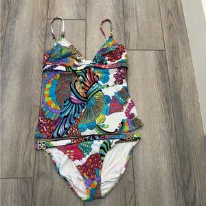 Trina Turk Colorful Patterned Bikini